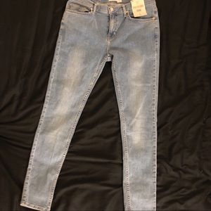 Topman Spray on Skinny Jeans sz 34